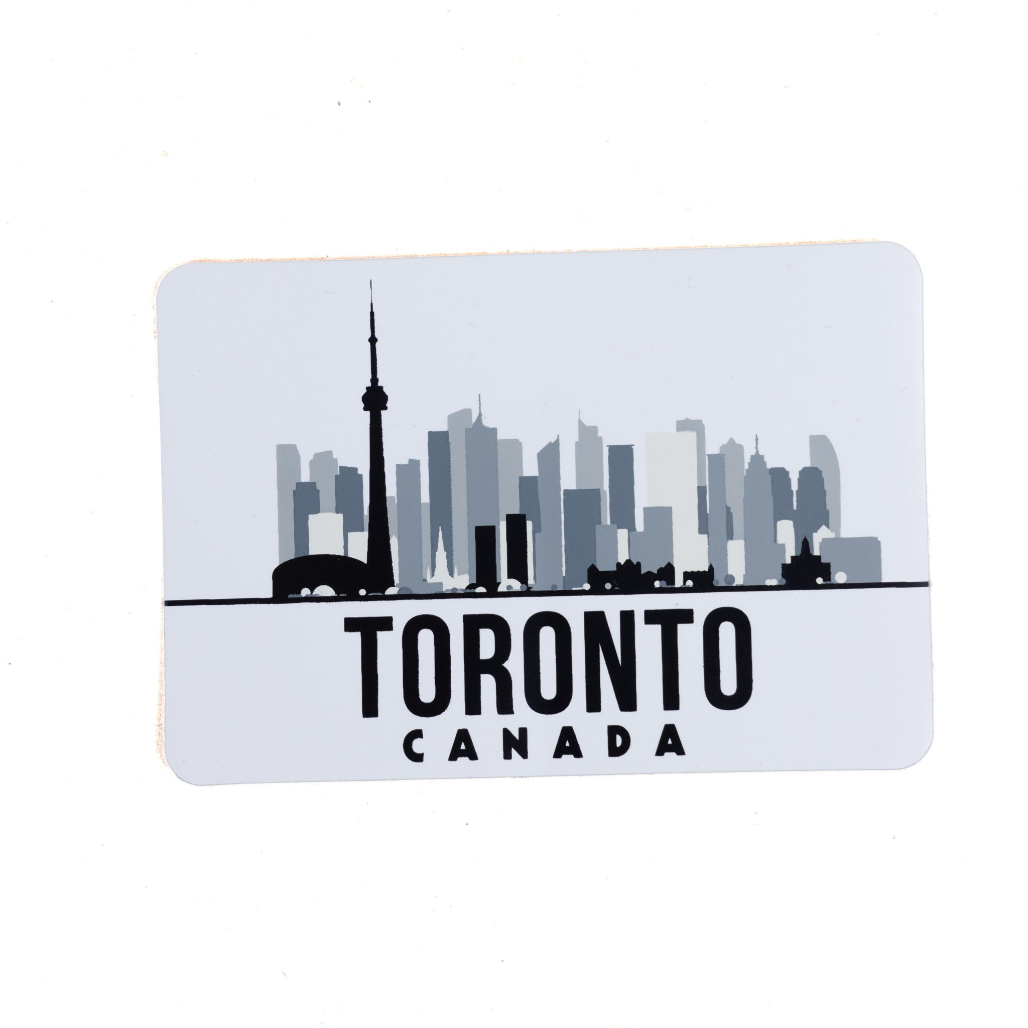 Toronto Downtown Silhouette Sticker - black